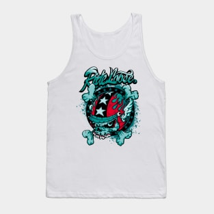 Green Ride Loose Tank Top